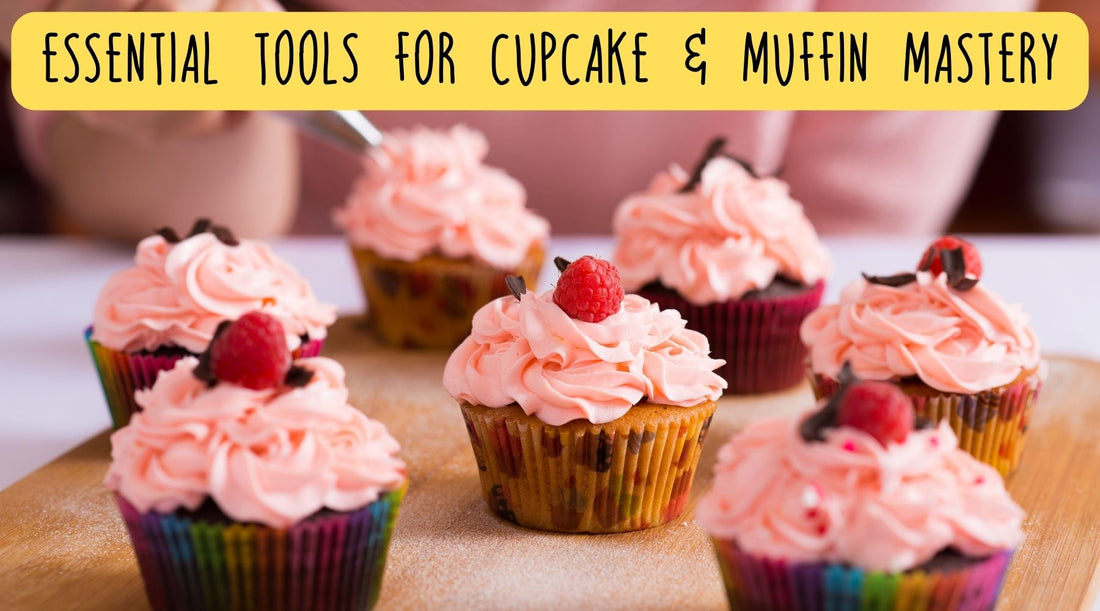 Essential Bakery Tools for Cupcakes & Muffins Preparation