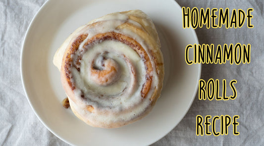 Recipe for Homemade Cinnamon Rolls with Cream Cheese Frosting