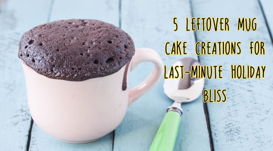 Mugnificent Makeovers: Leftovers Reborn as Festive Mug Cakes in Minutes